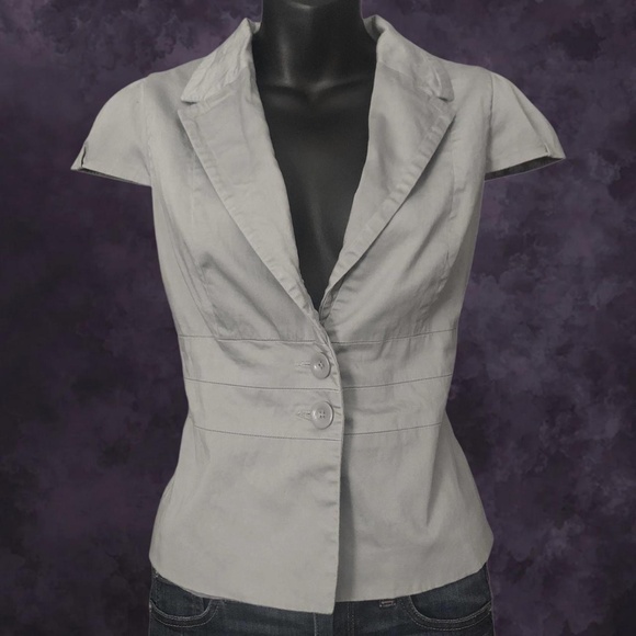 Suzy Shier Grey Blazer - Picture 1 of 6